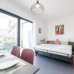 Queen Riviera : Climatisation, Parking, Terrasse * 芒通