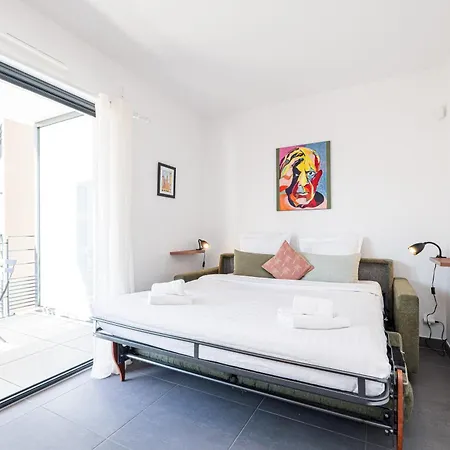 Apartment Queen Riviera : Climatisation, Parking, Terrasse Menton