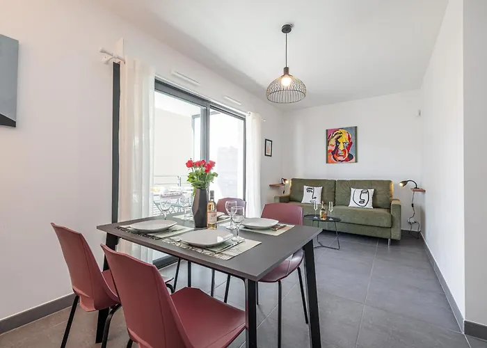 Lejlighed Queen Riviera : Climatisation, Parking, Terrasse