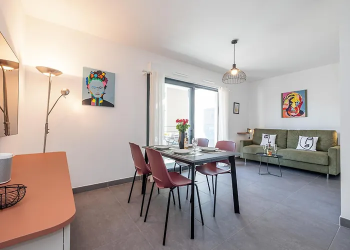 Lejlighed Queen Riviera : Climatisation, Parking, Terrasse *