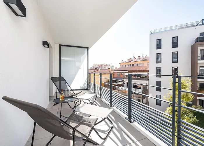 Queen Riviera : Climatisation, Parking, Terrasse Lejlighed *