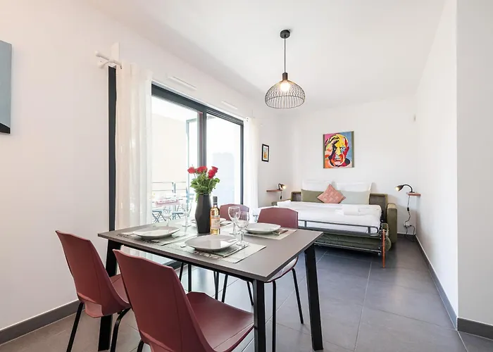 Lejlighed Queen Riviera : Climatisation, Parking, Terrasse